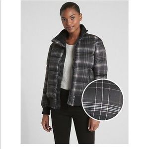 Gap Plaid Puffer